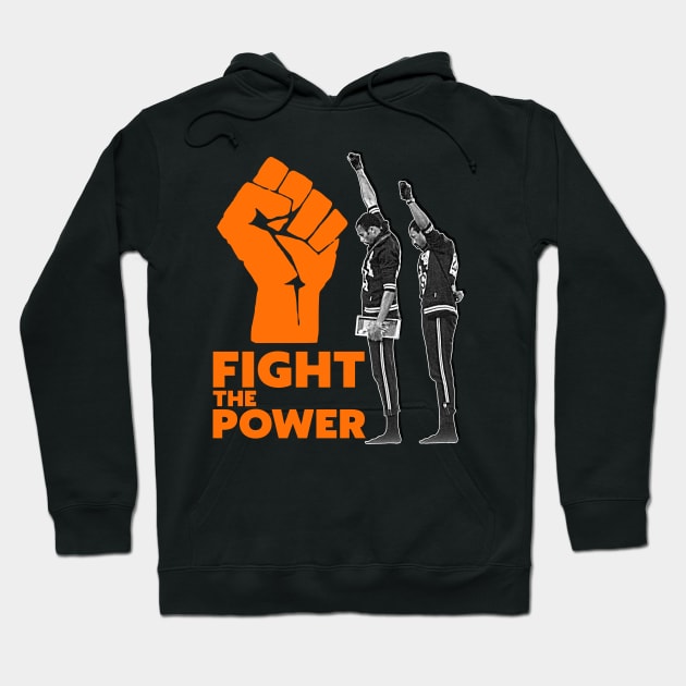 FIGHT THE POWER // Black Power Salute 1968 Olympics Hoodie by darklordpug